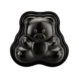 IBILI MOLDE OSO Mini Moka 10x9,50x2,70 CMS, roestvrij staal, zwart, 10 x 2,7 x 10 cm