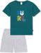SCHIESSER Shortama Jongens Pyjama Groen Katoen Maat 92