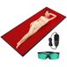 VEVOR Roodlichttherapiemat, 1280 stuks 3-chip LED-lichttherapiemat en controller, 10/40 Hz puls, 10-90 min timer, 660 nm rood en 850 nm nabij-infrarood lichttherapie voor pijnverlichting en huidgezondheid