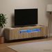 Maison Exclusive - Ensemble de 3 meubles TV LED Zwolle Chêne Sonoma