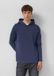 s.Oliver T-shirt met lange mouwen en capuchon voor heren, navy, maat XL