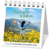 Frei sein & leben 2027: Aufkleber-Kalender