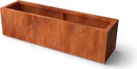 Geroba Plantenbak Artesa Cortenstaal 1200x400x400mm