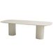 4 Seasons Outdoor Bosco low dining tuintafel 240x105xH69 cm keramiek oyster linen Taste 4SO