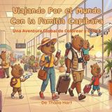 Viajando Por el Mundo Con la Familia Capibara: Una Aventura Global de Colorear y Calma