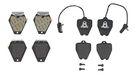 Brembo P 85 096 Remblokkenset, schijfrem - (4-delig)