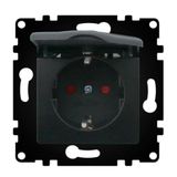WESA - Schuko-stopcontact type F met EU-norm-afdekking 16 A 250 V