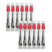 Pentel LR10-B Navulling voor EnerGel pennen 0,5 mm lijndikte, 1,0 mm kogeldiameter, 12 stuks, rood