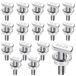 Merkloos M10x25 RVS Hammer Head Schroeven Set van 16 met Moeren