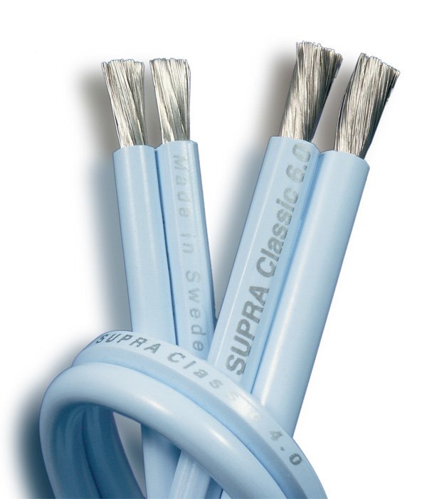 Supra Cables 6.0 Classic ice blue