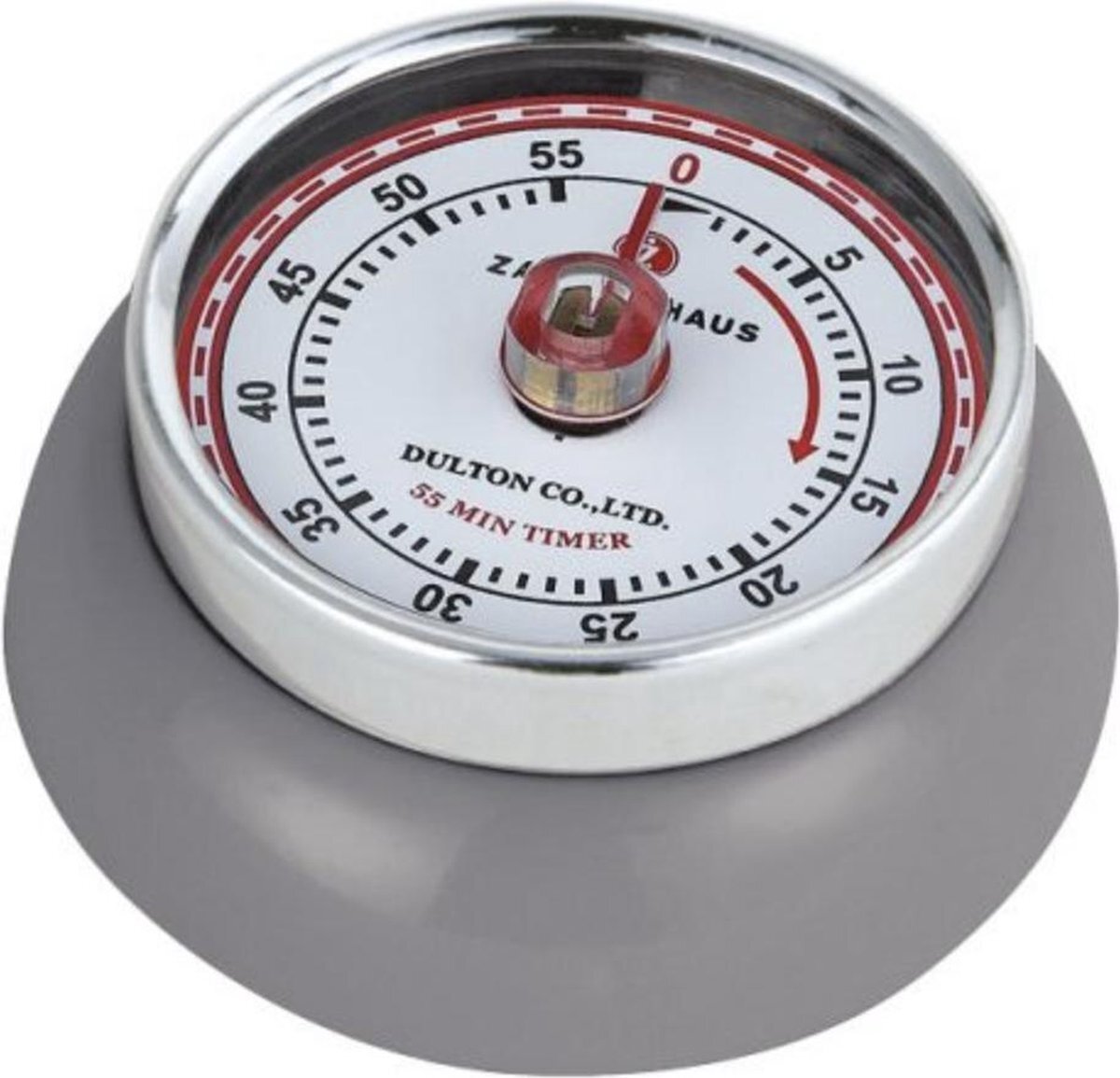 Zassenhaus Speed Keukentimer, Cool Grey, One Size