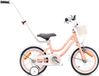 Sun Baby Heart Bike Fiets voor een meisje van 3 tot 5 jaar, 14 inch Abrikoos