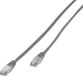 Vivanco VVITXLAN5E30G Netzwerkkabel Dunkelgrau 3 m Cat5e Rund