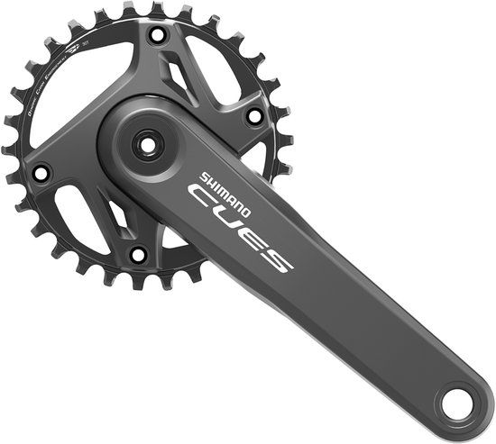 Shimano Cues U6000-1 Crankstel Zilver 170 mm / 32t