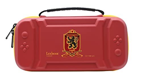 Lexibook Harry Potter beschermhoes voor console en accessoires, schokbestendig, Rood, MFA62HP