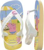 Havaianas Baby Peppa Pig Unisex Slippers Beige