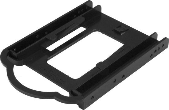 StarTech.com BRACKET125PT - Drive bay panel - Zwart