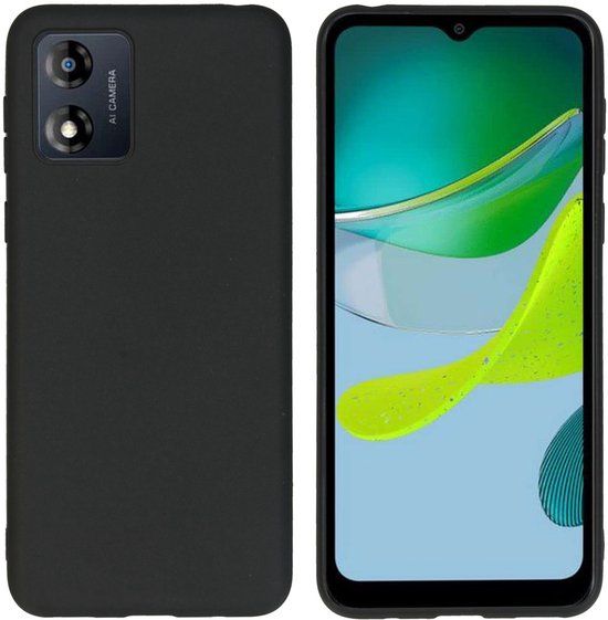 imoshion Color Backcover voor de Motorola Moto E13 - Zwart