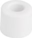 Deltafix Deurbuffer - deurstopper - wit - rubber - 30 x 25 mm - schroefbevestiging