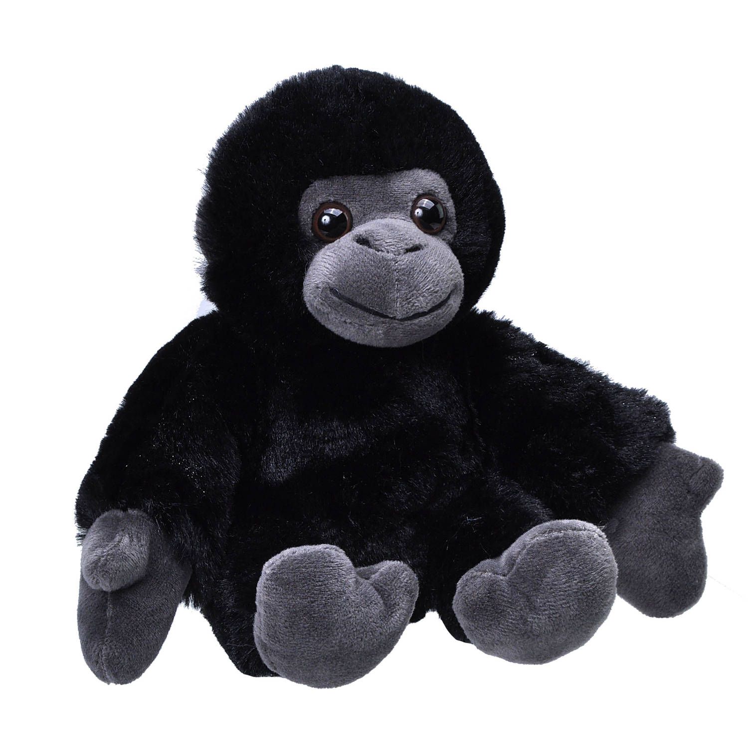 Wild Republic Knuffel Gorilla Junior 18 Cm Pluche Zwart