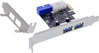 InLine® interfacekaart, 4x USB 3.2 Gen.1 (2+2), PCIe, laag profiel, VL805