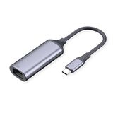 VALUE USB-C naar RJ45 LAN adapter | USB3.0 | 5 Gigabit | aluminium | 0,15 meter