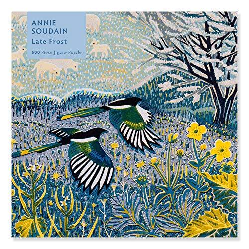 Flame Tree Gift Puzzle - Annie Soudain, Später Frost: Unser faszinierendes, hochwertiges 500-teiliges Puzzle (49 cm x 36 cm) in stabiler Kartonverpackung