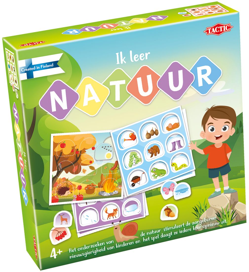 Tactic Ik leer Natuur - Bordspel - 4+ jaar