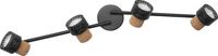 Ledvance Decor Spot Cork, 4 x 3.4W, 920lm, Zwart, GU10