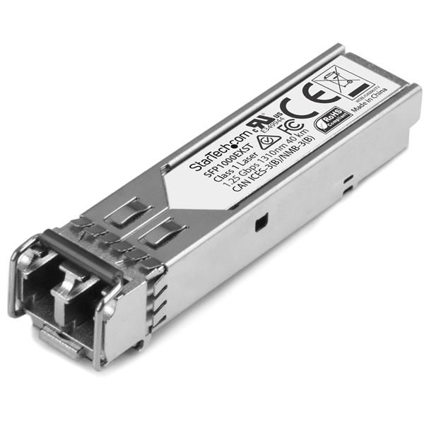 StarTech.com SFP Transceiver Module - 1000BASE-EX - Silver