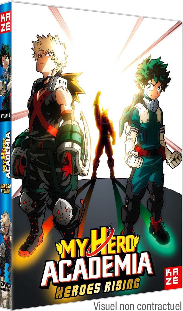 CLD my hero academia: heroes rising - dvd