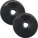 Sauter vhbw 2x filtre à charbon actif compatible avec GL708X, GL705N1, GL708X1, GL703N1, GL703N, GL705N, GL703N2, GL702B, GL702B2, GL702B1 hotte aspirante