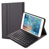 QYiD Keyboard Case 9.7 voor iPad 2018 (6e Gen) - 2017 (5e Gen) - iPad Pro 9.7 - iPad Air 2 & 1, Lichtgewicht Folio Leren Stand Case Hoes met afneembaar Draadloos Toetsenbord, Zwart