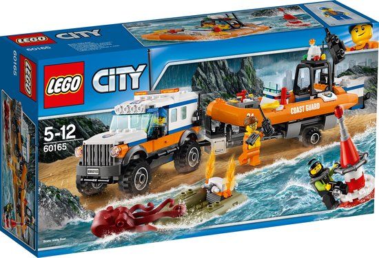 LEGO City 4x4 reddingsvoertuig 60165