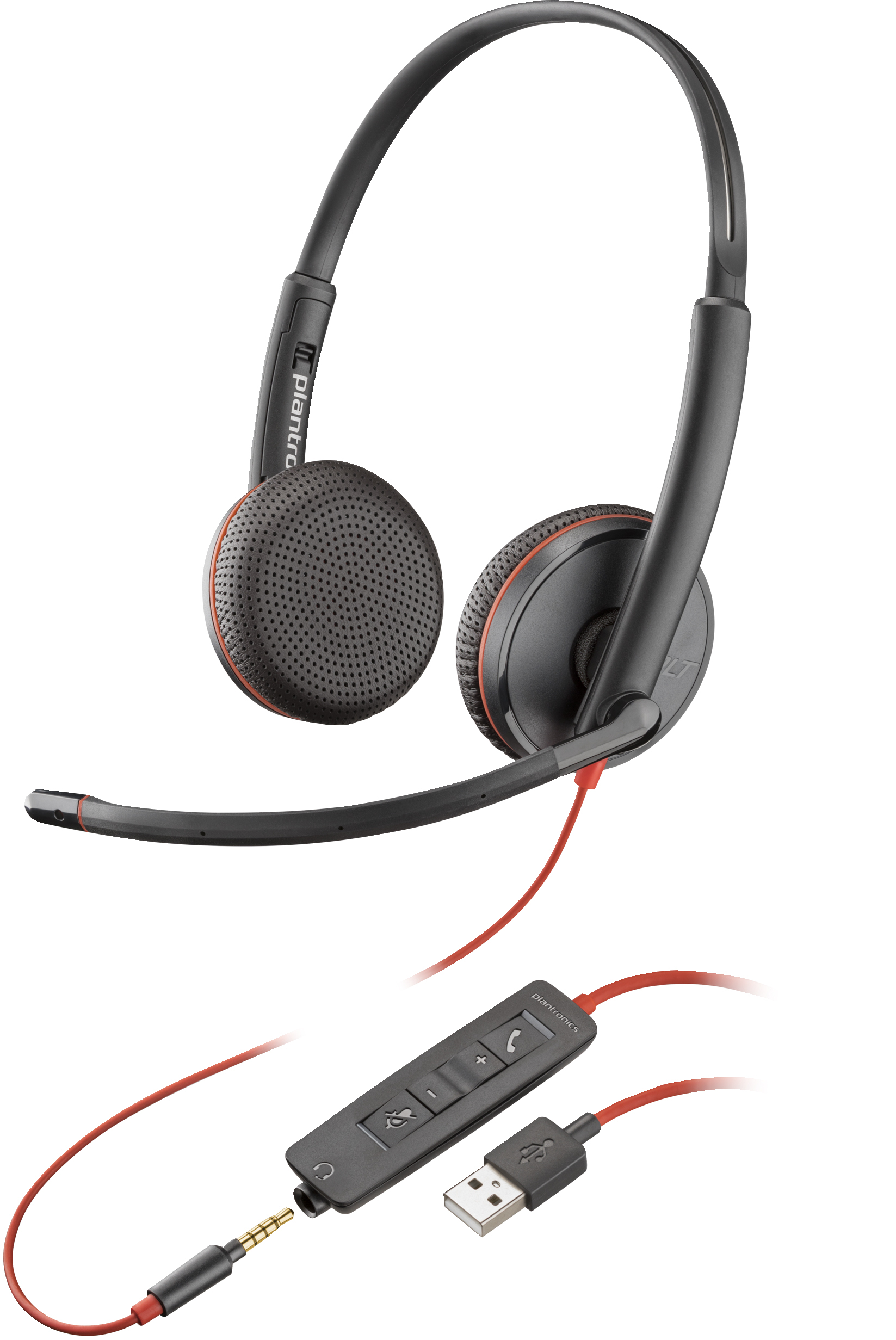 POLY Blackwire 3225 Stereo USB-A Headset