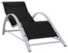 Chaise longue ergonomique en aluminium pour extérieur