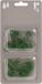 Merkloos / Sans marque Decoris Kerstbalhaakjes - 40 stuks - Groen - Metaal