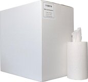 Euro Products Mini rol papier 22 cm x 120 mtr (12 rollen) - Wit