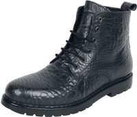 Black Premium by EMP Zwarte laarzen met patroon en platte hakken - Heren - EU43