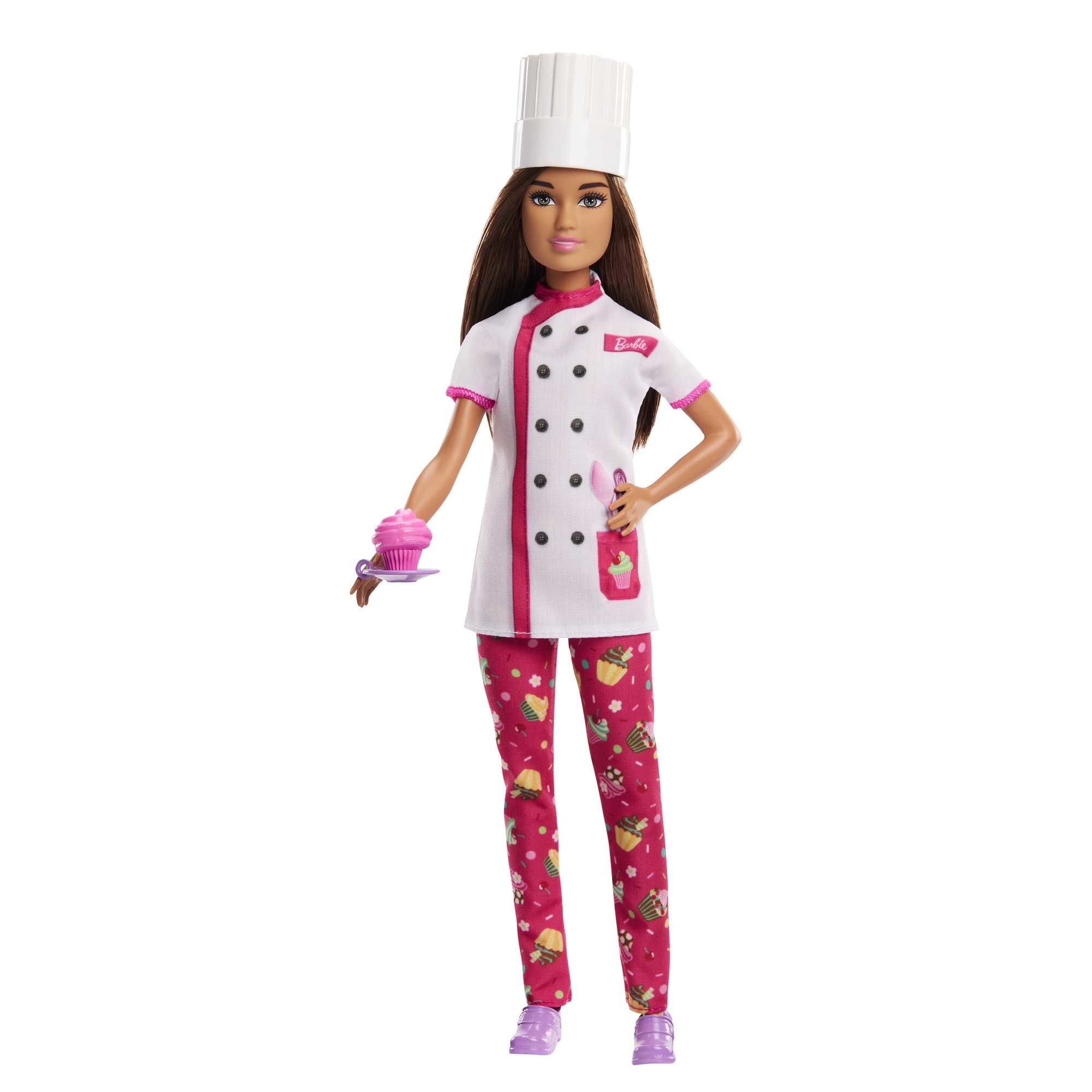Barbie Chef Patisserie Fashion Doll - Multicolour