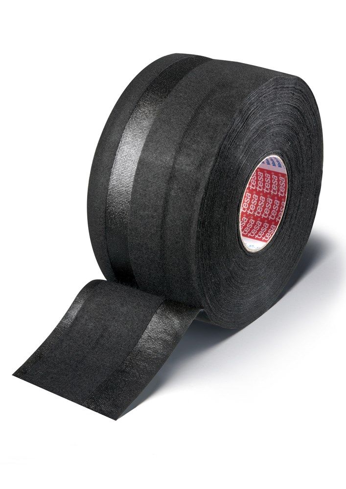 Tesa 51608 Kabelbundeltape - Zwart - 19mm x 15m
