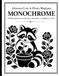 Animaux cosy et fleurs magiques monochrome Livre de Coloriage pour Adultes et Seniors