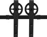 Teho Système de porte coulissante GPF noir 220cm