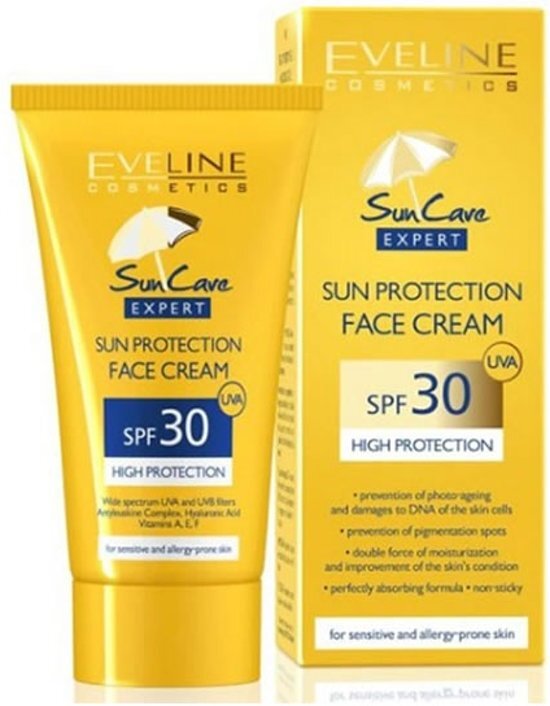 Eveline Cosmetics Eveline Sun Care Expert Face Cream Spf30 50ml