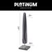 Platinum AeroCover Middenstokparasolhoes - H230x30/40 - tot Ø 4m en 3x3m - Met rits en stok - Ademend - Waterproof - Hoge kleurechtheid
