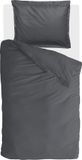 Walra Dekbedovertrek Vintage Satin - 140x220 - 100% Katoen - Antraciet