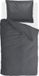 Walra Dekbedovertrek Vintage Satin - 140x220 - 100% Katoen - Antraciet