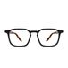Barton Perreira Raymond Lunettes de vue homme noir carrées transparent 49mm