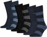 Tommy Hilfiger Sokken Heren Rugby Black/Dark Navy/Jeans - 6 Paar sokken - Maat 39/42