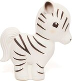 Petit Monkey Zippy The Zebra Bijtring - Wit - 0+ maanden